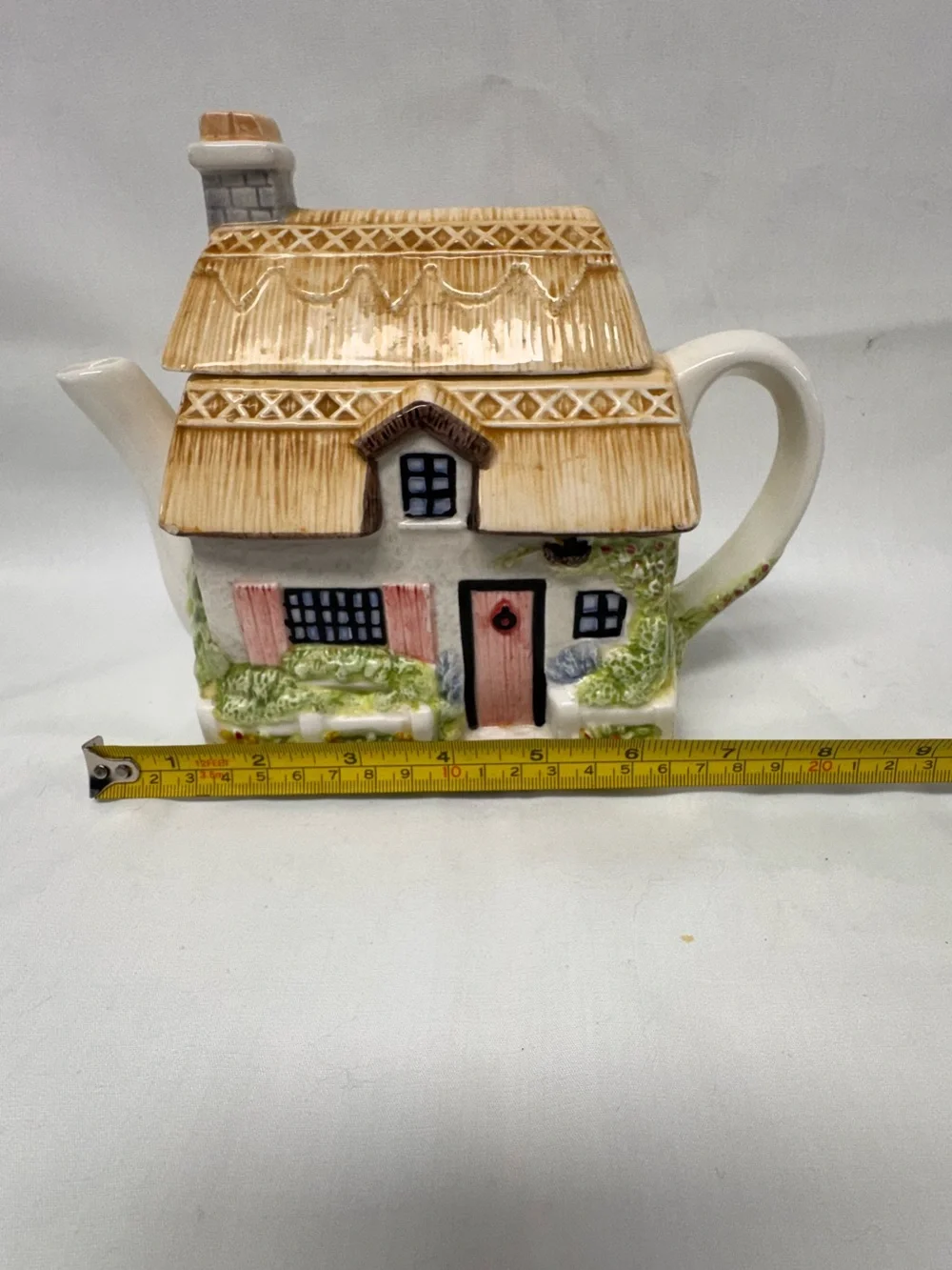 Ceramic House Tea Pot Cottagecore MSM